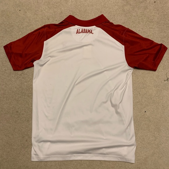Alabama White Golf Polo - Picture 2 of 2
